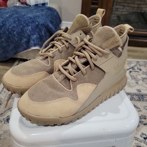 Adidas Tubular x "Hemp" shoes / boots